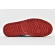 Air Jordan 1 Low Bred Toe White Black University Red AJ1 Womens Shoes 553558 612