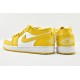 Air Jordan 1 Low Pollen White Yellow Shoes AJ1 Womens And Mens Shoes 553558 171