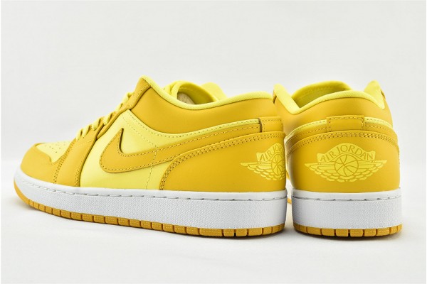 Air Jordan 1 Low Yellow Gold For Sale AJ1 Womens And Mens Shoes DC0774 700