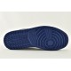 Air Jordan 1 Mid Geometric Print White Concord Chlorine Blue AJ1 Womens And Mens Shoes 555112 105