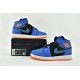 Air Jordan 1 Mid Racer Blue Big Kids Sneaker Style AJ1 Womens Shoes 554725 440