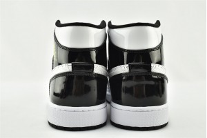 Air Jordan 1 Mid SE DIY White Black Volt AJ1 Womens And Mens Shoes DC4099 100 