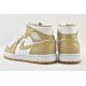 Air Jordan 1 Mid Tan Gum New Release AJ1 Womens And Mens Shoes 554724 271