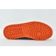 Air Jordan 1 Retro High OG Electro Orange White Black AJ1 Womens And Mens Shoes 555088 180