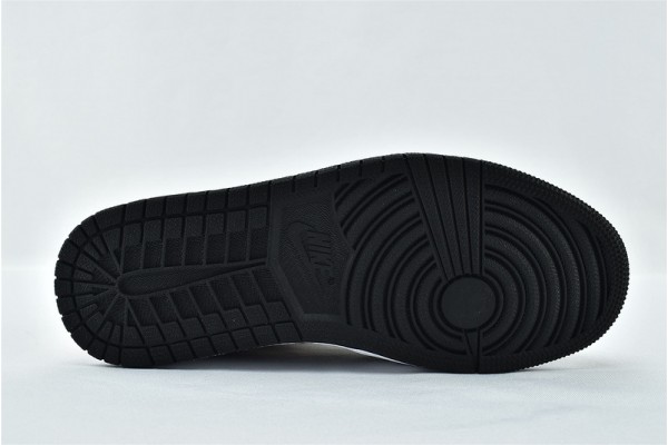 Air Jordan 1 Womens And Mens Low Black Crimson Tint Training Shoes New Sale 553558 034