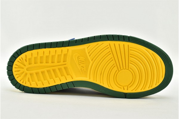 Air Jordan 1 Zoom Comfort Califia Hyper Royal Pine Green Hiking Shoes AJ1 Womens And Mens Shoes DJ1199 400