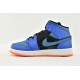 Air Jordan 1 Mid Racer Blue Big Kids Sneaker Style AJ1 Womens Shoes 554725 440