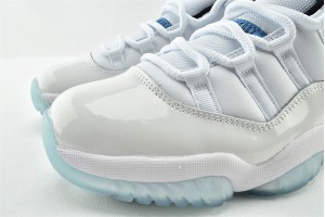 Air Jordan 11 Low Legend Blue White Black Mens Shoes AV2187 117 