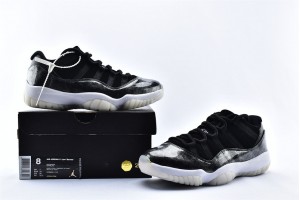 Air Jordan 11 Retro Low Barons Mens Low Shoes 528895 010 