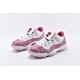 Air Jordan 11 Retro Low White Black Pink Barons Womens And Mens Shoes AH7860 106