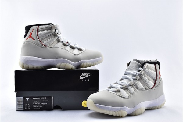 Air Jordan 11 Retro Platinum Tint AJ11 High Mens Shoes 378037 016