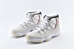 Air Jordan 11 Retro Platinum Tint AJ11 High Mens Shoes 378037 016 