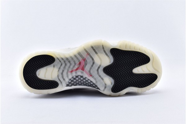 Air Jordan 11 White Gray Unisex Mens Low Shoes CD6848 002