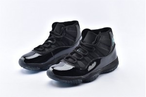 Air Jordan Retro 11 Black Gamma Blue Varsity Bred Mens High Shoes 378037 006 