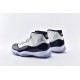 Nike Air Jordan 11 Midnight Navy White Black Mens High Shoes 378037 123