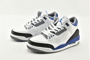 Air Jordan 3 Racer Blue White Black Cement Grey AJ3 Mens Shoes CT8532 145 