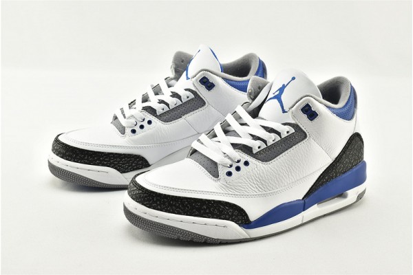 Air Jordan 3 Racer Blue White Black Cement Grey AJ3 Mens Shoes CT8532 145