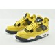 Air Jordan 4 Retro Lightning Tour Yellow Multicolor Mens AJ4 Running Shoes CT8527 700