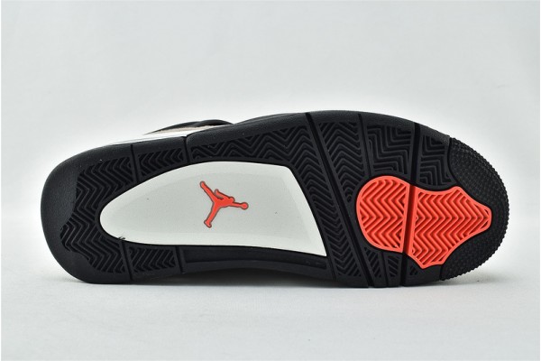 Air Jordan 4 Retro Taupe Haze Oil Grey Off White Infrared 23 Womens And Mens AJ4 Shoes DB0732 200