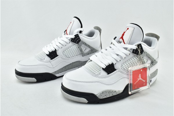Air Jordan 4 Retro White Cement Mens Aj4 Shoes 840606 192
