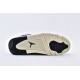 Air Jordan 4 Womens And Mens Mushroom Black Fossil Pale Ivory Aj4 Shoes AQ9129 200