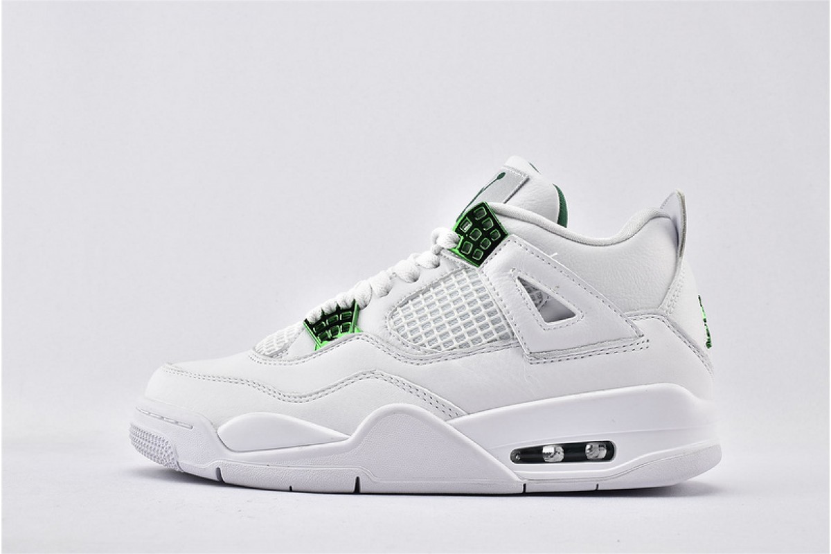 CT8527 113 Air Jordan 4 Retro Metallic Pine Green AJ4 Metallic Pack ...