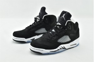 Air Jordan 5 Retro/Air Jordan 5 Retro Black White Cool Grey AJ5 Mens Shoes CT4838 011 