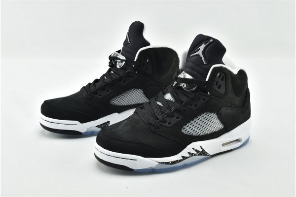 Air Jordan 5 Retro/Air Jordan 5 Retro Black White Cool Grey AJ5 Mens Shoes CT4838 011