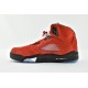 Air Jordan 5 Retro/Air Jordan 5 Retro Raging Bull Red Black AJ5 Mens Shoes DD0587 600