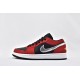 Air Jordan 1 Low Black Green Pulse Gym Red White 553558 036 Womens And Mens Shoes