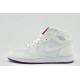 Air Jordan 1 Mid GG Grey Deadly white 555112 ID  Womens And Mens Shoes