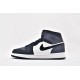 Air Jordan 1 Mid Obsidian Sanded Purple 554724 445 Womens And Mens Shoes