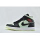 Air Jordan 1 Mid SE Black Chile Red Barely Volt Outlet Online CV5276 003 Womens And Mens Shoes