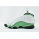 Air Jordan 13 Retro White Lucky Green 414571 113 Womens And Mens Shoes