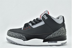 Air Jordan 3 Retro OG Black Cement 854262 001 Womens And Mens Shoes  