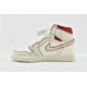 Nike Air Jordan 1 Retro High OG Phantom Sail White Red 555088 160 Womens And Mens Shoes