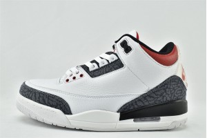 Nike Air Jordan 3 SE Denim Fire Red CZ6431 100 Womens And Mens Shoes  