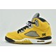 Nike Air Jordan 5 Retro T23 Tokyo Yellow 454783 701 Womens And Mens Shoes