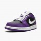 Air Jordan 1 Retro Low Court Purple Women/Men Jordan Sneakers 553558-501