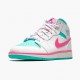 Air Jordan 1 Mid Digital Pink Womens Jordan Sneakers 555112-102