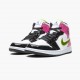 Air Jordan 1 Mid White Black Cyber Pink Men Jordan Sneakers CZ9834-100