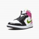 Air Jordan 1 Mid White Black Cyber Pink Men Jordan Sneakers CZ9834-100