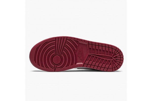 Air Jordan 1 Mid Bred Toe Men Jordan Sneakers 554724-066