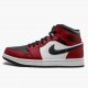 Air Jordan 1 Mid Chicago Black Toe Men Jordan Sneakers 554724-069