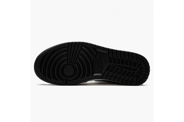 Air Jordan 1 Mid Satin Grey Men Jordan Sneakers 852542-011