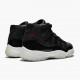 Air Jordan 11 Retro 72 10 Black Gym Red White Anthracite Black Women/Men Jordan Sneakers 378037-002