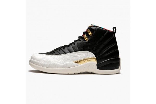 Air Jordan 12 Retro 2019 CNY Chinese New Year Men Jordan Sneakers CI2977-006