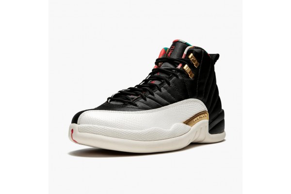 Air Jordan 12 Retro 2019 CNY Chinese New Year Men Jordan Sneakers CI2977-006