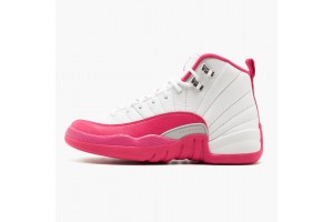 Air Jordan 12 Retro Dynamic Pink Womens Jordan Sneakers 510815-109