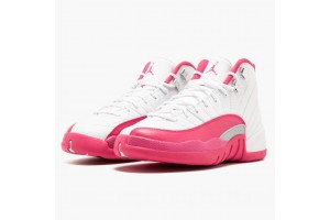 Air Jordan 12 Retro Dynamic Pink Womens Jordan Sneakers 510815-109